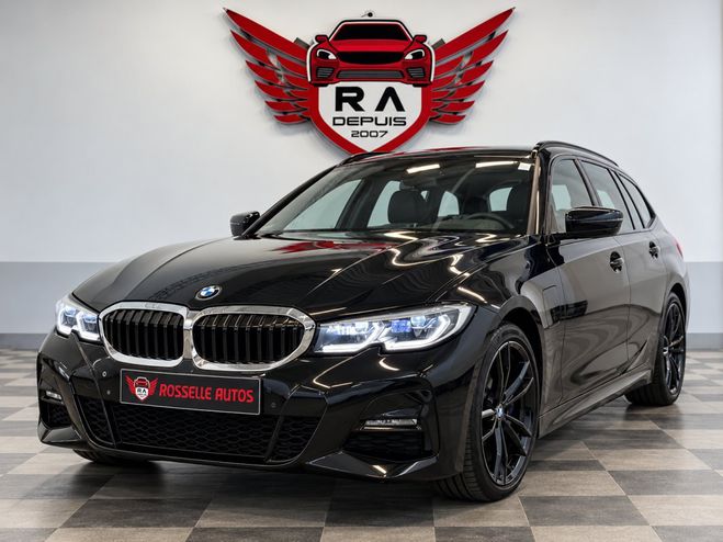 BMW Serie 3 330 e Touring Sport Automatique Pack M 2 Noir M�tallis� de 2020
