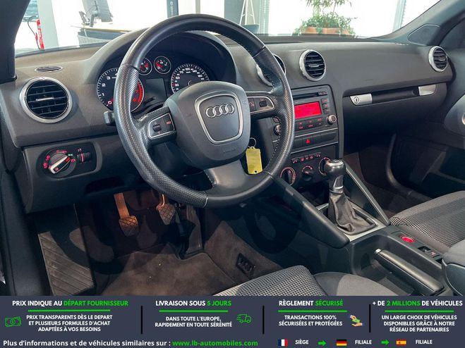 Audi A3 1.2 TFSI 105 BVM Noir de 2012
