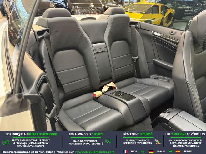 Mercedes Classe E 200 BVA Blanc M�tallique de 2014