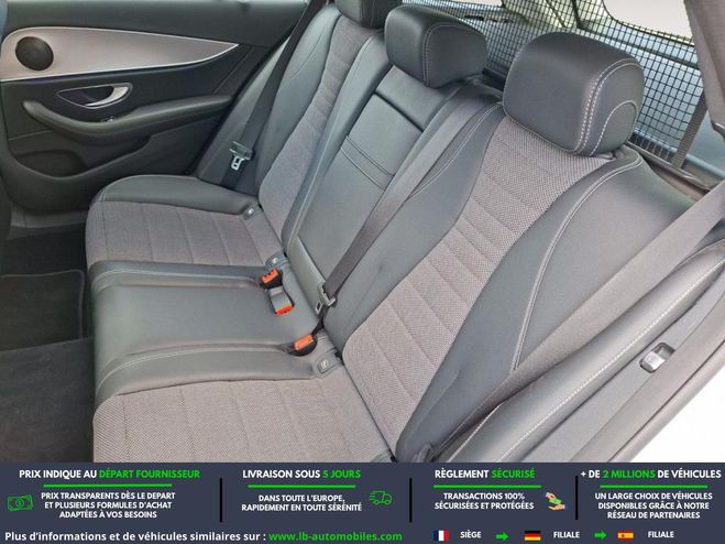 Mercedes Classe E 200 BVA Argent� M�tallique de 2016
