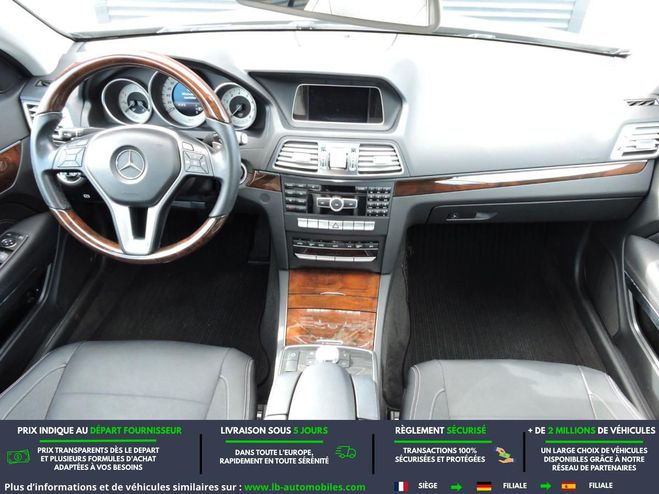 Mercedes Classe E 200 BVA Argent� M�tallique de 2014