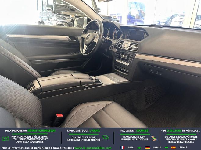 Mercedes Classe E 200 BVA Argent� M�tallique de 2016