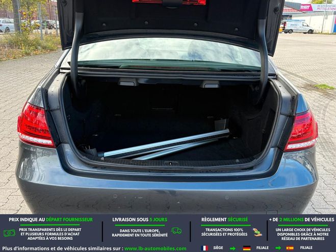 Mercedes Classe E 200 BVA Gris M�tallique de 2014