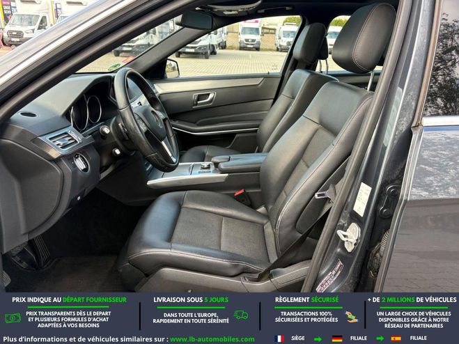 Mercedes Classe E 200 BVA Gris M�tallique de 2014
