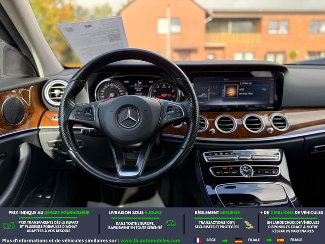 Mercedes Classe E 200 BVA Argent� M�tallique de 2016