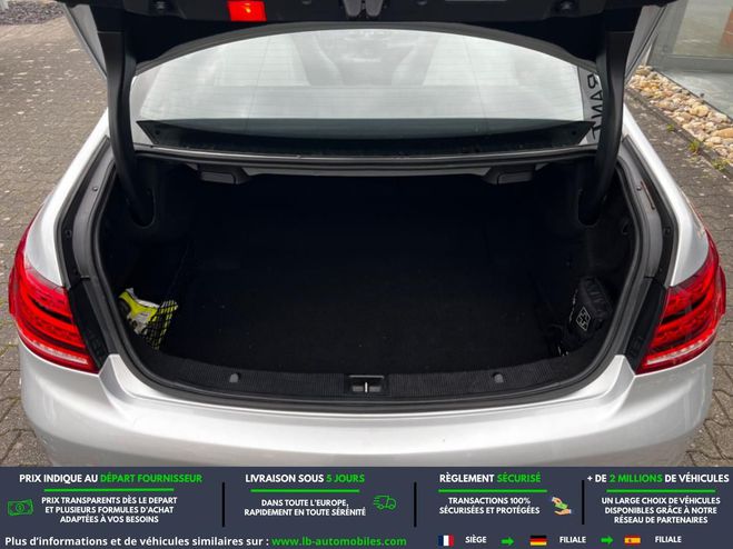 Mercedes Classe E 350 CDI BVA Argent� M�tallique de 2015