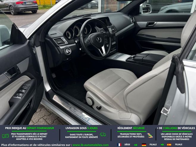 Mercedes Classe E 350 CDI BVA Argent� M�tallique de 2015