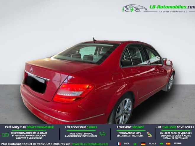 Mercedes Classe C 200 CDI BVA Rouge de 2013