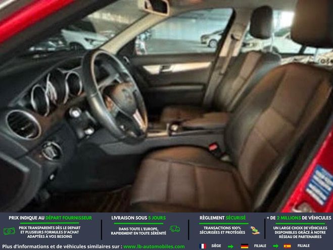Mercedes Classe C 200 CDI BVA Rouge de 2013