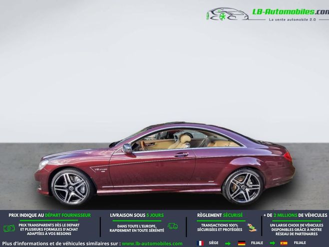 Mercedes Classe C CL 63 AMG BVA Rouge M�tallique de 2011