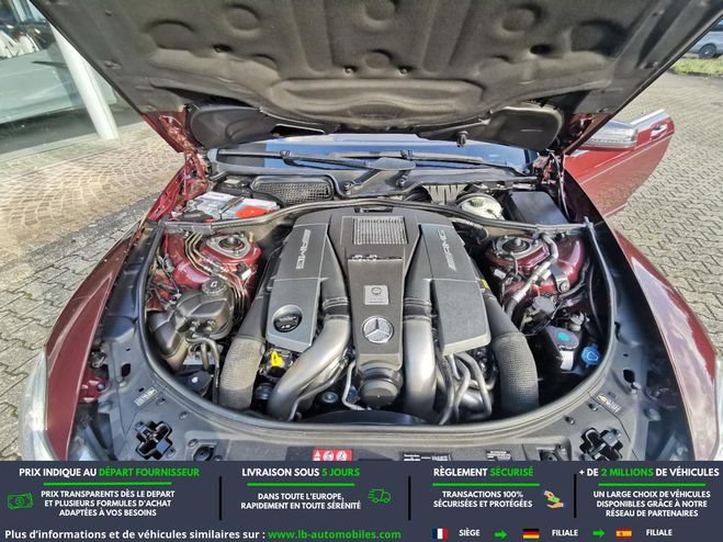 Mercedes Classe C CL 63 AMG BVA Rouge M�tallique de 2011