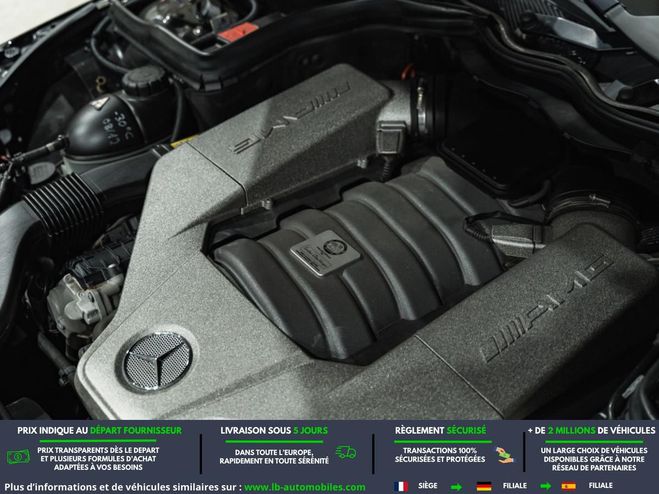 Mercedes Classe C 63 AMG A Noir M�tallique de 2011