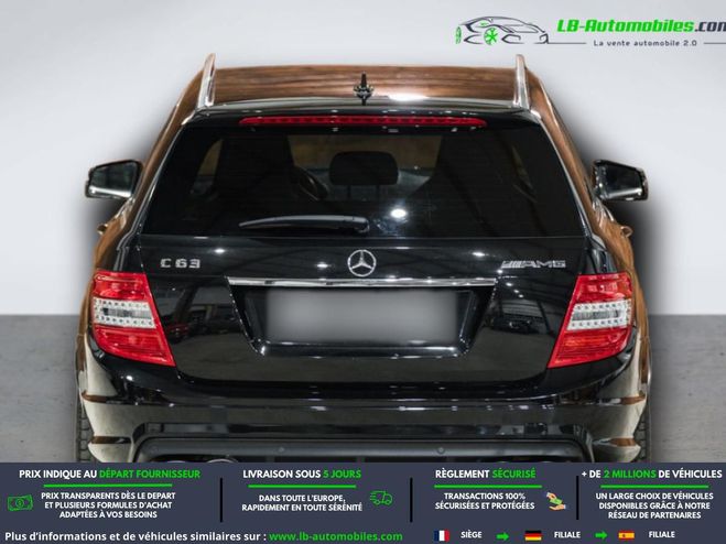 Mercedes Classe C 63 AMG A Noir M�tallique de 2011