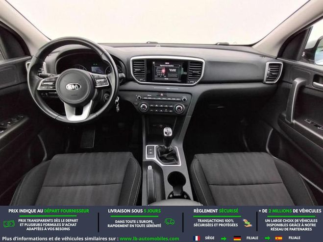 Kia Sportage 1.6 GDi 132 4x2 BVM Argent� M�tallique de 2019