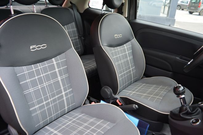 Fiat 500 1.2 8V 69CH LOUNGE GRIS C de 2017