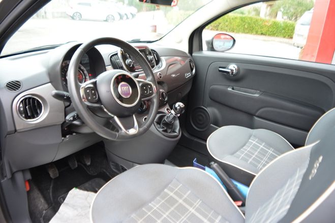 Fiat 500 1.2 8V 69CH LOUNGE GRIS C de 2017