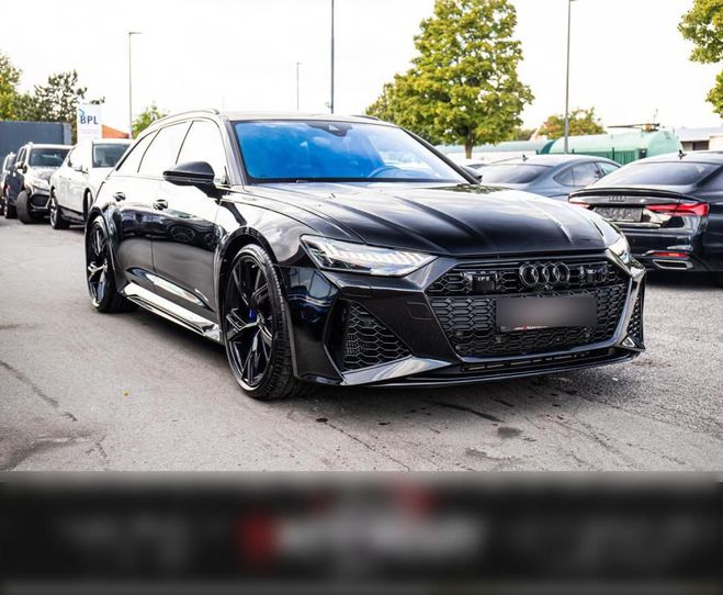 Audi RS6 4.0 TFSI quattro noir de 2022