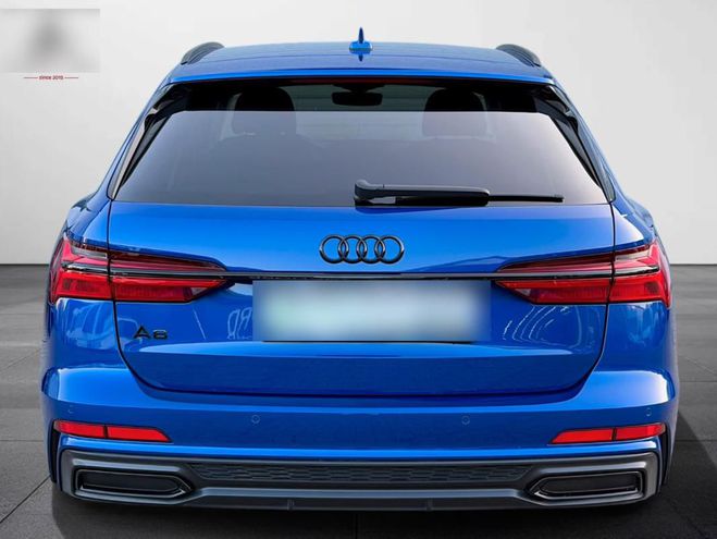 Audi A6 45 TFSI e S line bleu azur de 2023
