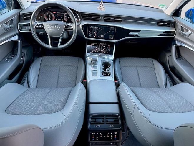 Audi A6 45 TFSI e S line bleu azur de 2023