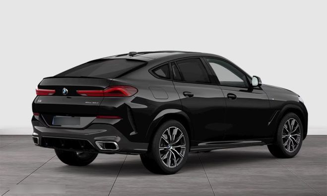 BMW X6 xDrive30d M Sport 3.0 Diesel Mild-Hybrid noir de 2025