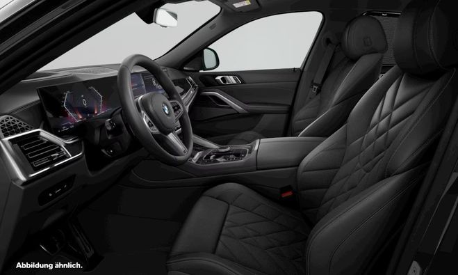 BMW X6 xDrive30d M Sport 3.0 Diesel Mild-Hybrid noir de 2025