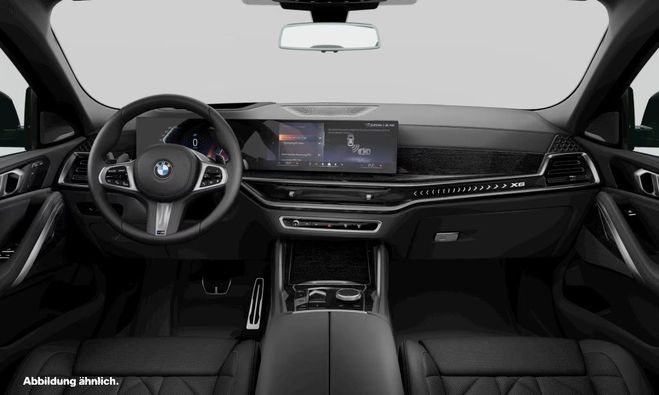 BMW X6 xDrive30d M Sport 3.0 Diesel Mild-Hybrid noir de 2025