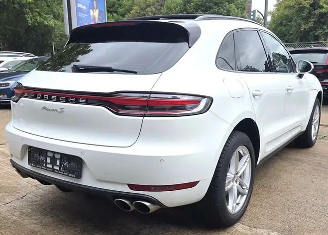 Porsche Macan S - LED Toit panoramique Volant chauffan blanc de 2021