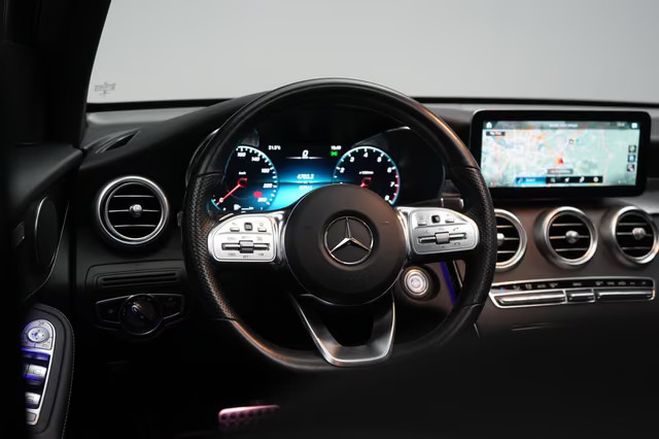 Mercedes GLC 200 4MATIC 9G-TRONIC AMG Line - Cuir Cam blanc de 2020