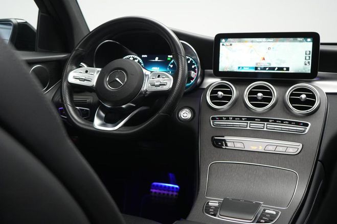 Mercedes GLC 200 4MATIC 9G-TRONIC AMG Line - Cuir Cam blanc de 2020