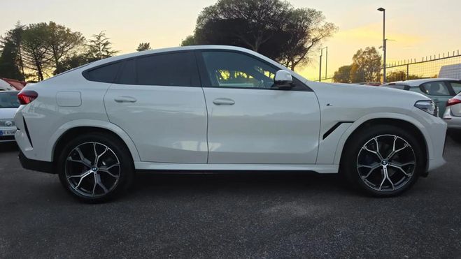 BMW X6 G06 xDrive30d M Sport blanc de 2022
