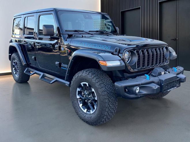 Jeep Wrangler Rubicon X 2.0 Turbo Plug-in Hybrid 4x4 a noir de 2024