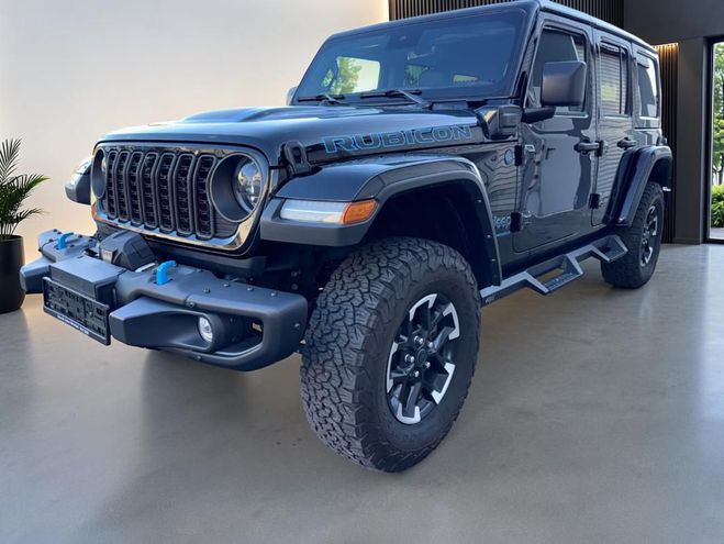Jeep Wrangler Rubicon X 2.0 Turbo Plug-in Hybrid 4x4 a noir de 2024