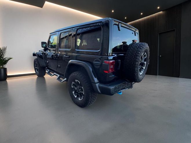 Jeep Wrangler Rubicon X 2.0 Turbo Plug-in Hybrid 4x4 a noir de 2024