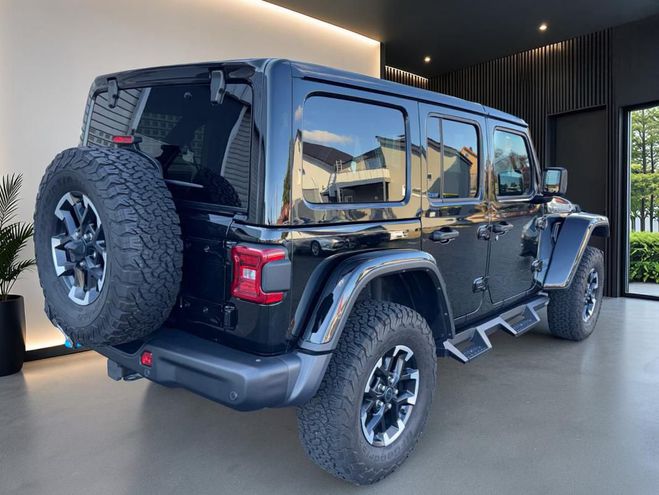 Jeep Wrangler Rubicon X 2.0 Turbo Plug-in Hybrid 4x4 a noir de 2024