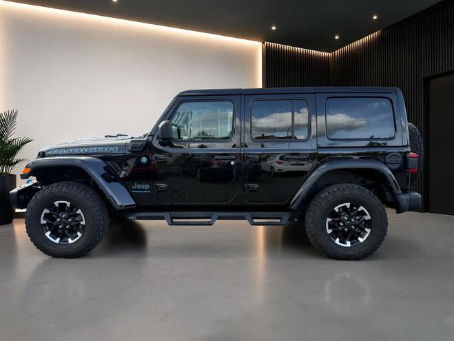 Jeep Wrangler Rubicon X 2.0 Turbo Plug-in Hybrid 4x4 a noir de 2024