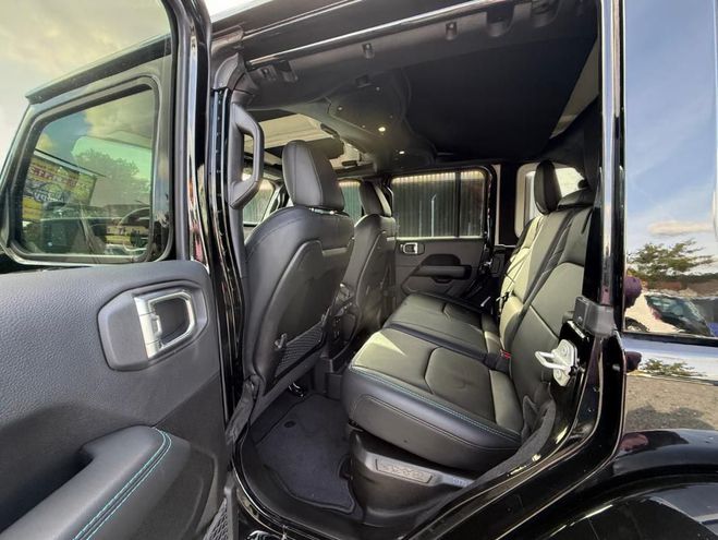 Jeep Wrangler Rubicon X 2.0 Turbo Plug-in Hybrid 4x4 a noir de 2024