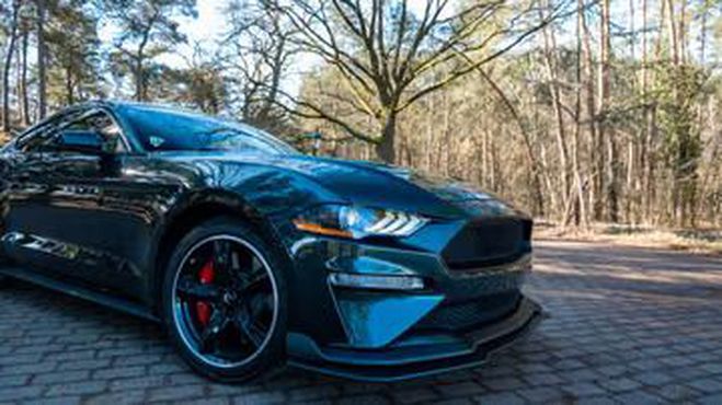 Ford Mustang 5.0 V8 Bullitt - B&O, LED, Cockpit Digit noir de 2019