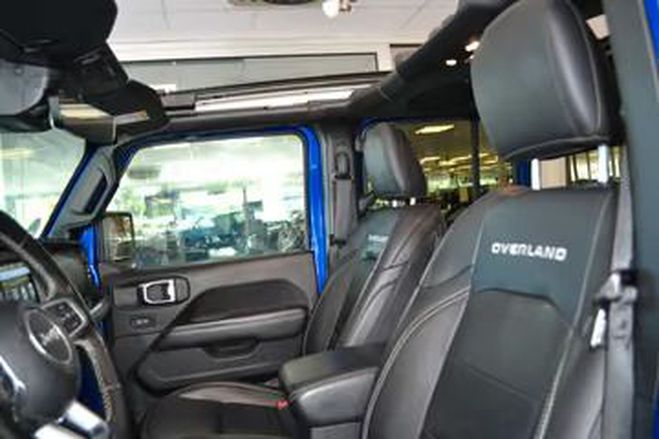 Jeep Wrangler 2.0 T-GDi Overland 4x4 bleu de 2020
