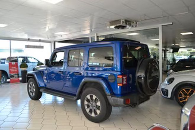 Jeep Wrangler 2.0 T-GDi Overland 4x4 bleu de 2020