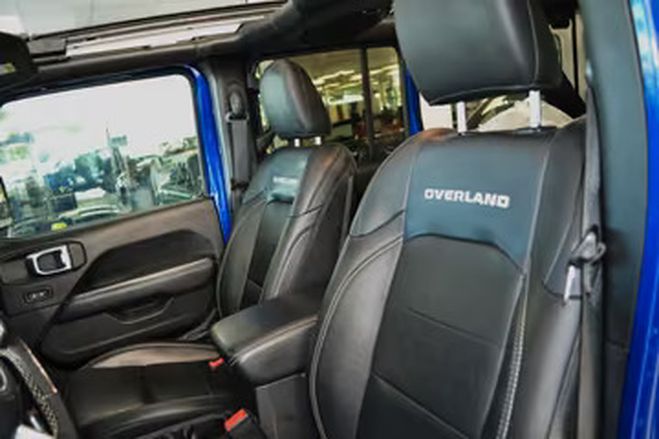 Jeep Wrangler 2.0 T-GDi Overland 4x4 bleu de 2020