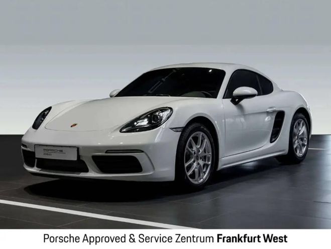 Porsche Cayman 718 blanc de 2023