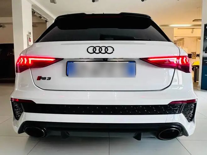Audi RS3 2.5 TFSI quattro S tronic 400 ch blanc de 2022