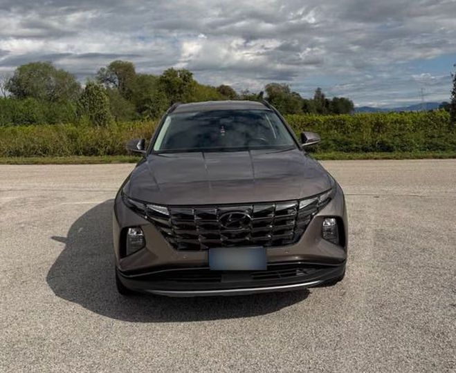 Hyundai Tucson 1.6 HEV marron de 2021