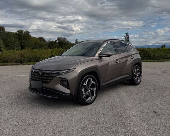 Hyundai Tucson 1.6 HEV marron de 2021