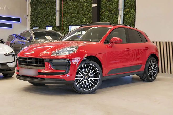 Porsche Macan 2.0 Turbo rouge de 2021