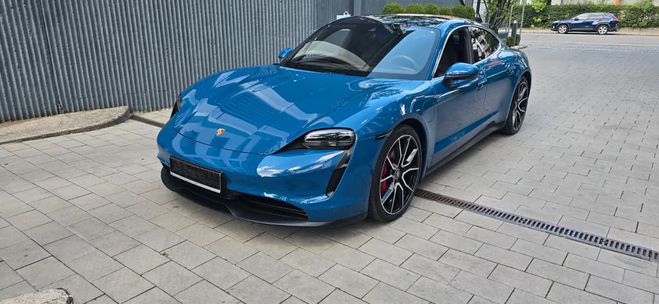 Porsche Taycan 4S bleu de 2023
