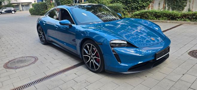Porsche Taycan 4S bleu de 2023