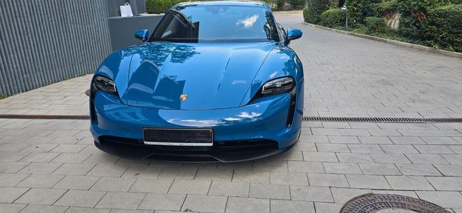 Porsche Taycan 4S bleu de 2023