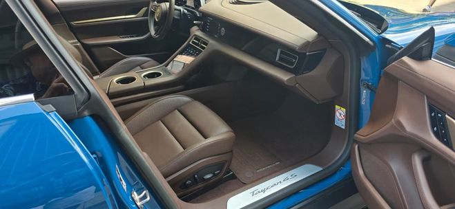 Porsche Taycan 4S bleu de 2023