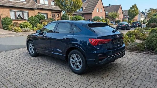 Audi Q3 40 TDI quattro S line bleu de 2023